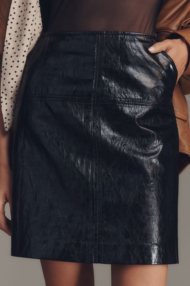 Sanctuary Broadway Faux Leather Mini Skirt #2