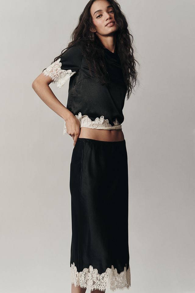 スカート carol shoppe LACE TRIM SHIRT SKIRT スカート carol shoppe LACE TRIM SHIRT SKIRT スカート carol shoppe