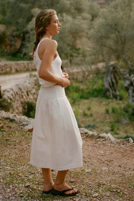 Sanctuary Matter of Time 100% Cotton Midi Skirt