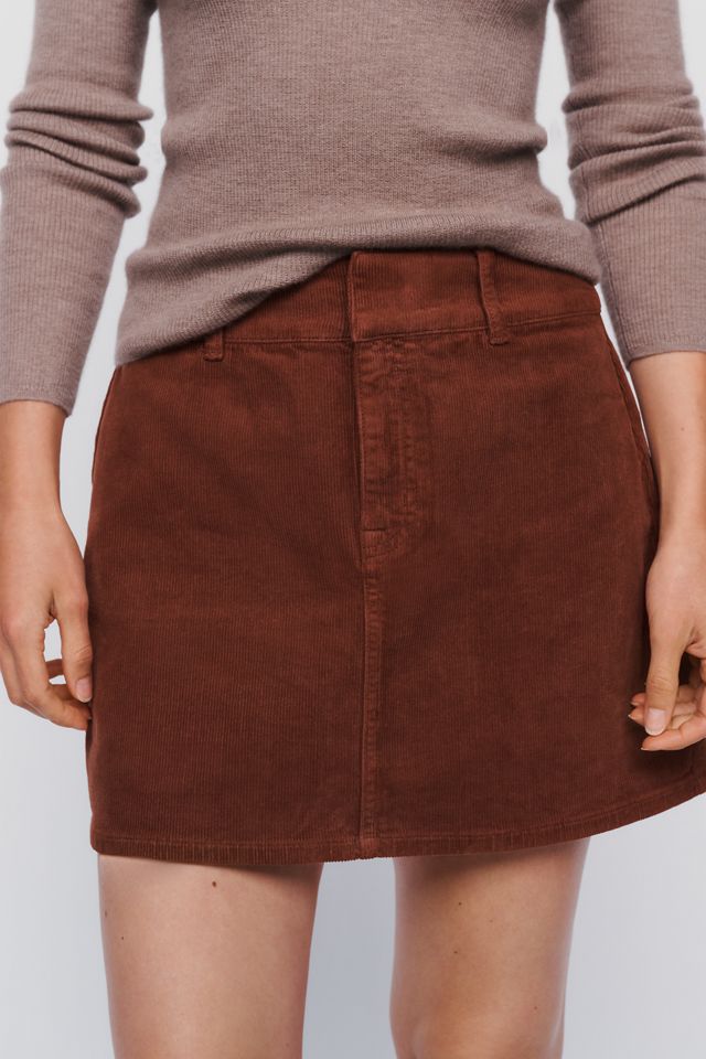 Sanctuary Downtown 100% Cotton Corduroy Mini Skirt #1