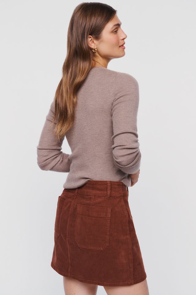 Sanctuary Downtown 100% Cotton Corduroy Mini Skirt #2