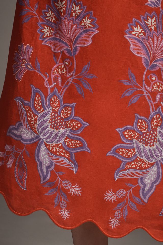 スカート Porcelain Garden Print Midi Skirt Gucci Porcelain Garden Print Midi Skirt - Runway Catalog