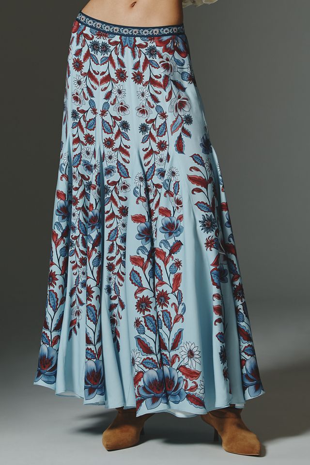 Farm Rio Marcelle Printed Maxi Skirt | Anthropologie