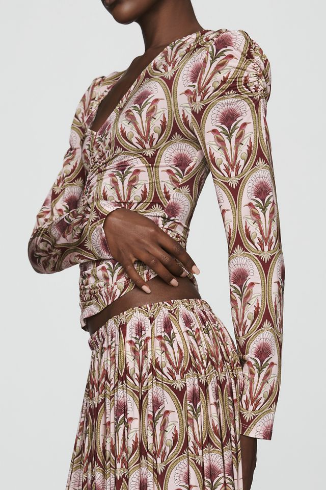 Farm Rio Medal Midi Skirt #4