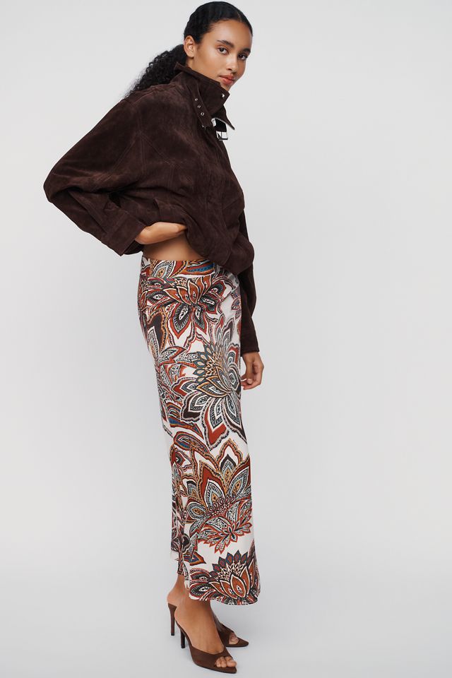 Farm Rio Tapestry Floral Maxi Skirt #2