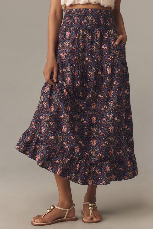 By Anthropologie Luelle Maxi Skirt #1