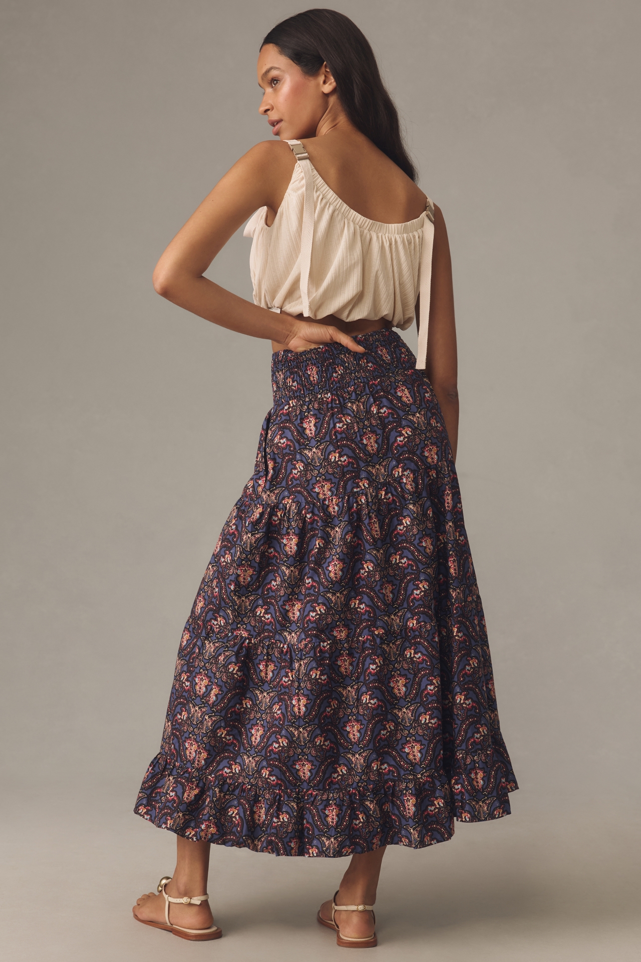 By Anthropologie Luelle Maxi Skirt