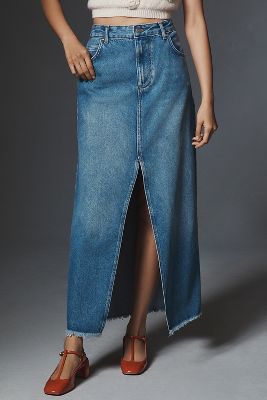 Danette tiered corduroy outlet maxi skirt anthropologie