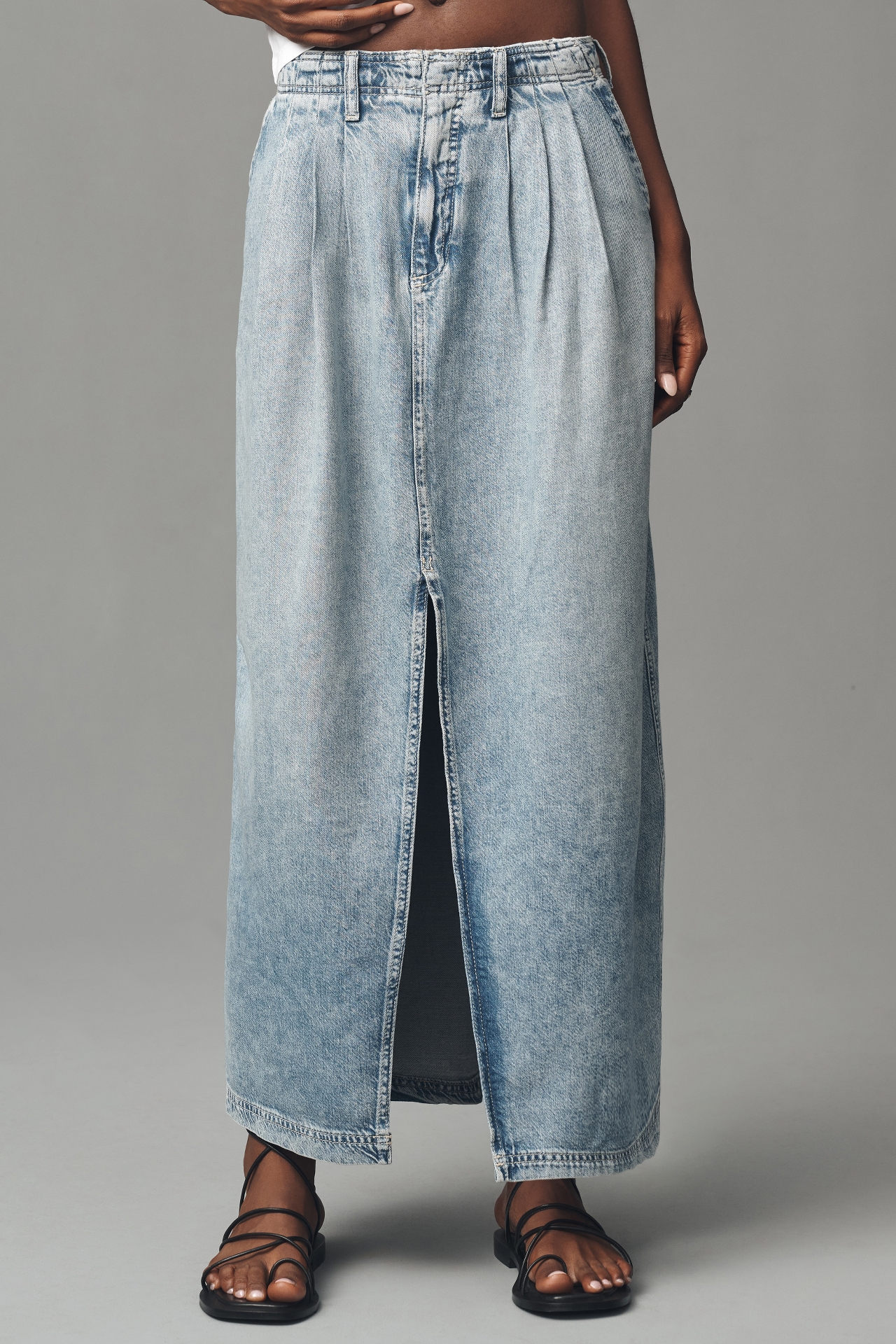 Pilcro Slouchy Trouser Maxi Skirt