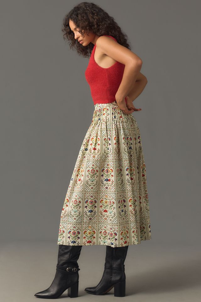 Hunter Bell Fallon Midi Skirt #3
