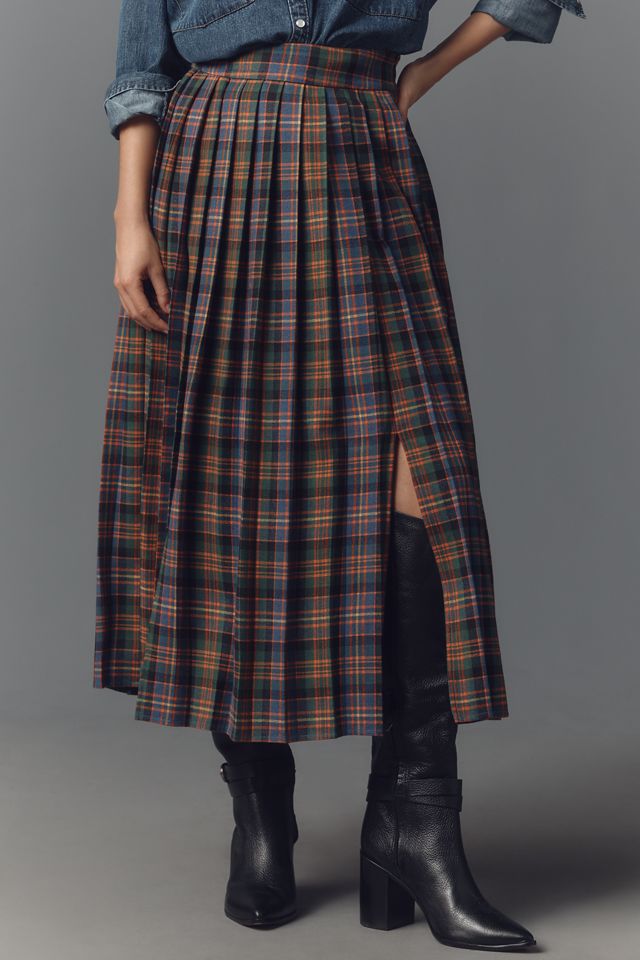 Hunter Bell Dominic Pleated Skirt #1