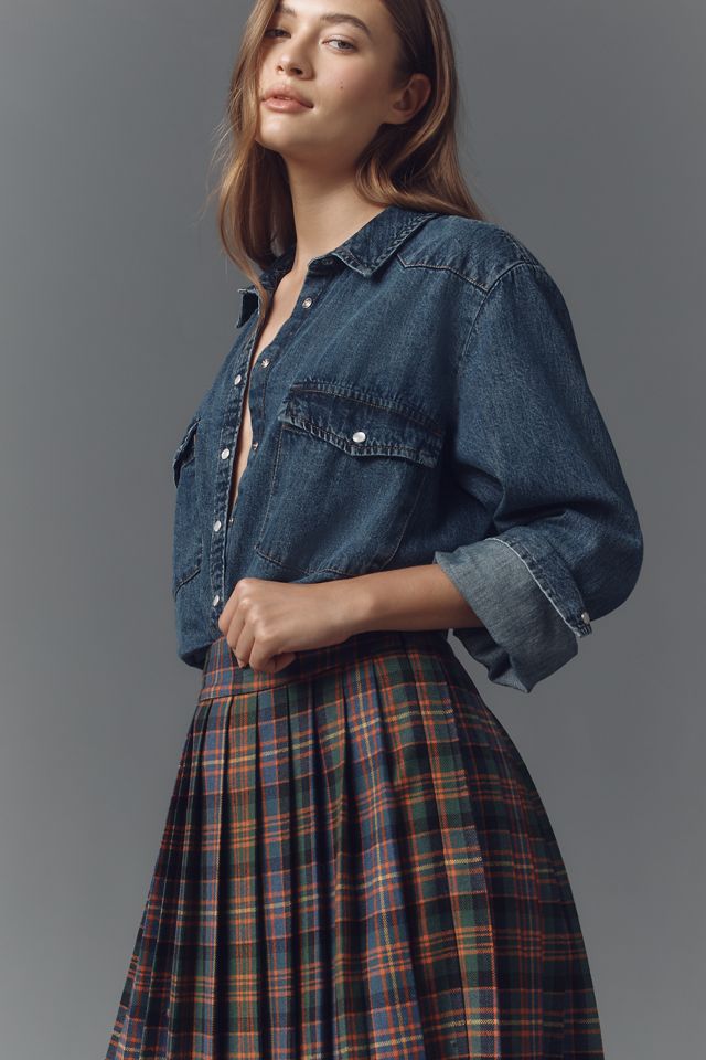 Hunter Bell Dominic Pleated Skirt #3