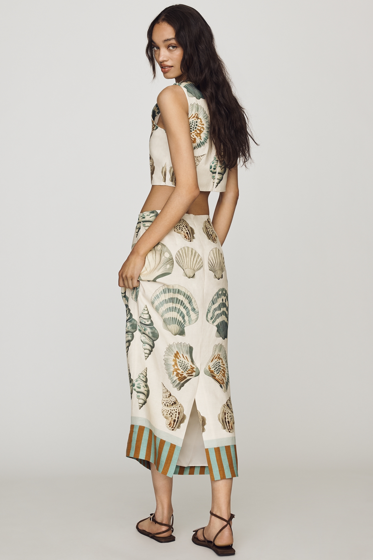 Hunter Bell Lynne Midi Skirt