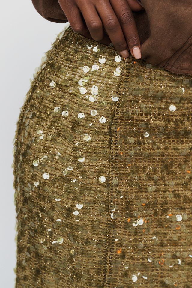 Hunter Bell Lindsey Sequin Midi Skirt #2