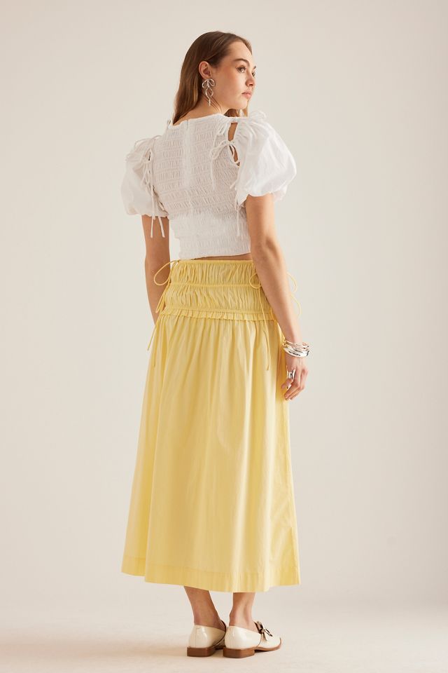 Falda Midi Charlotte Damson Madder #1