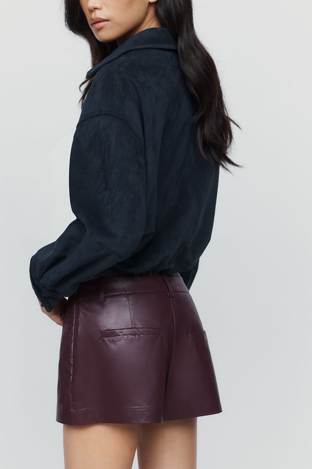 NIA Ariel Faux Leather Skort #2