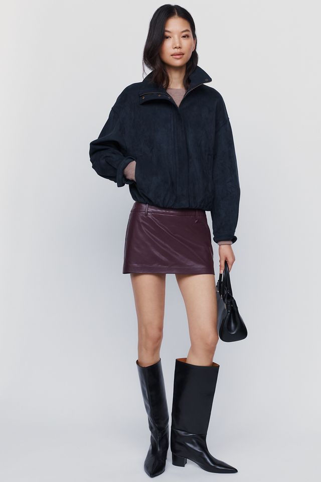 NIA Ariel Faux Leather Skort #3