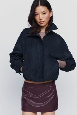 NIA Ariel Faux Leather Skort