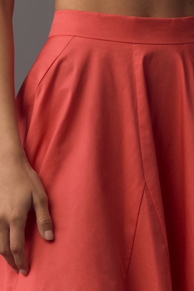 Flat White Full Midi Skirt #2