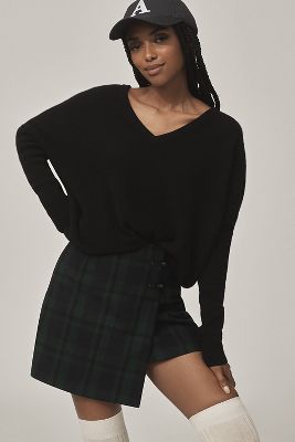 Sau Lee Wylma Mini Skirt In Green