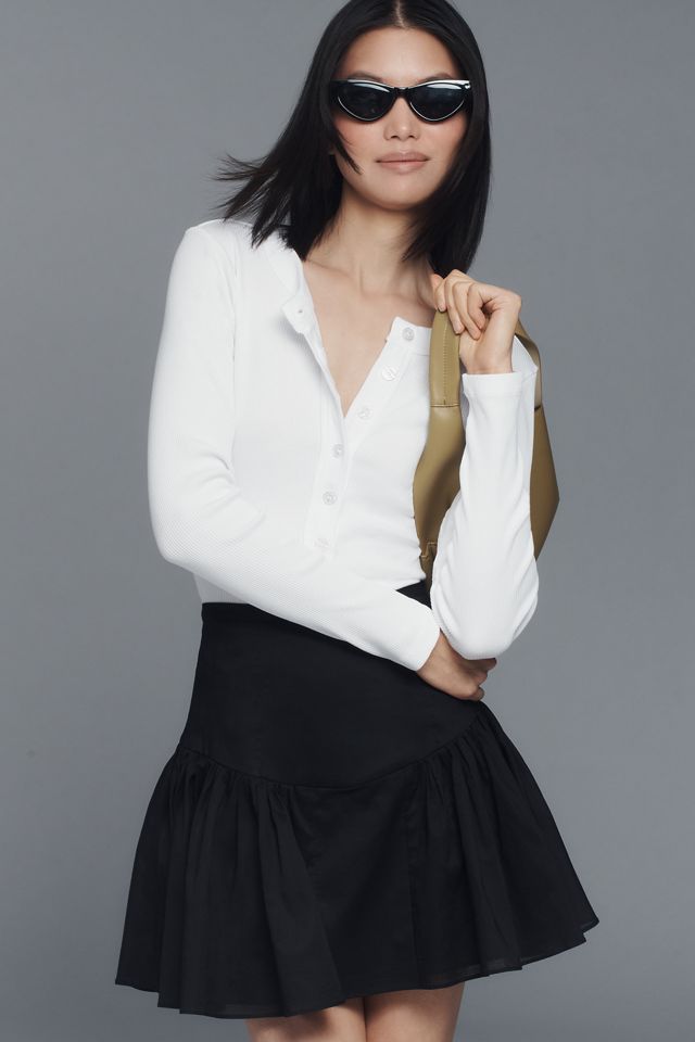 Bardot Amorette Cotton Mini Skirt #2