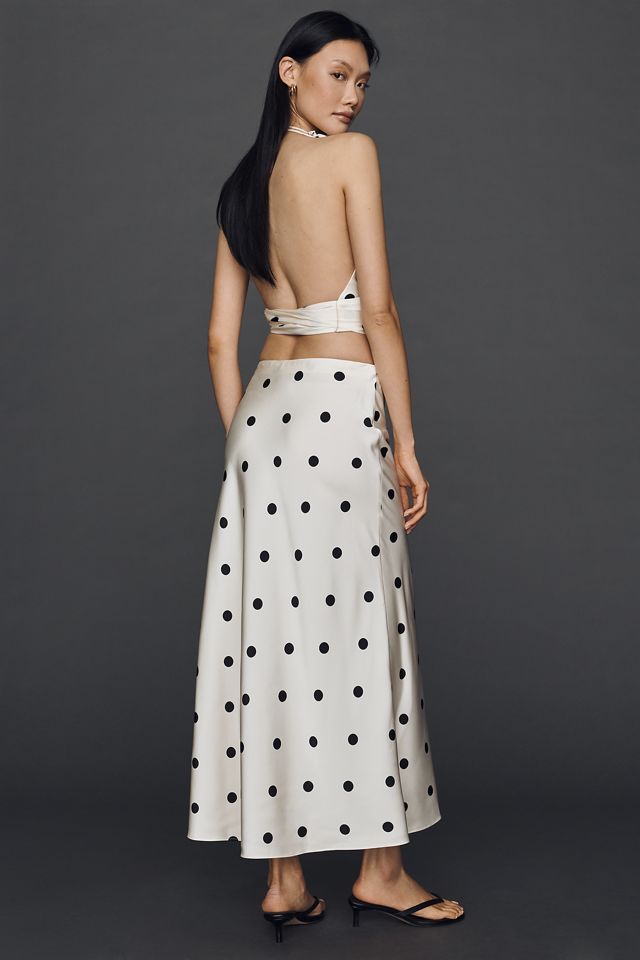 Bardot Phoebe Satin Midi Skirt #2