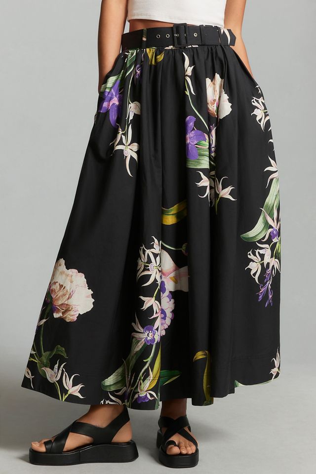 Maeve Belted Circle Skirt #1