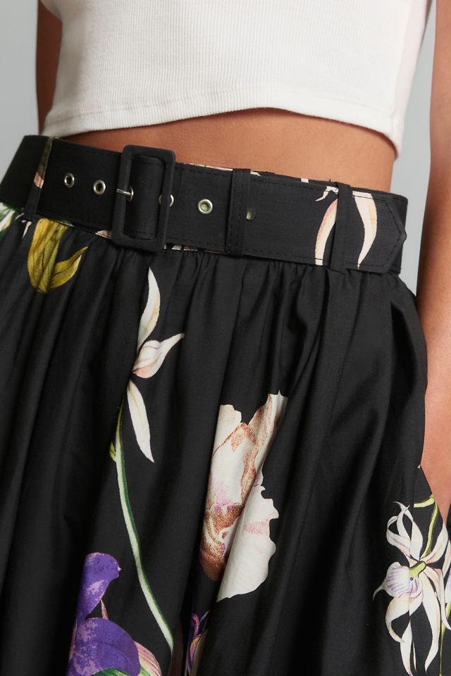 Maeve Belted Circle Skirt #4