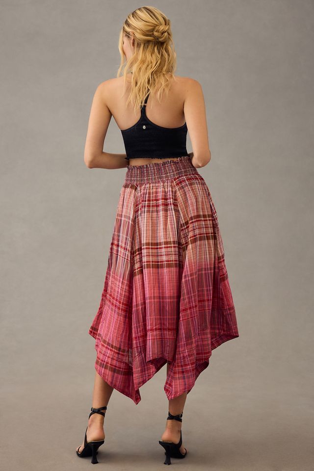 Pilcro Dip-Dye Handkerchief Skirt #2