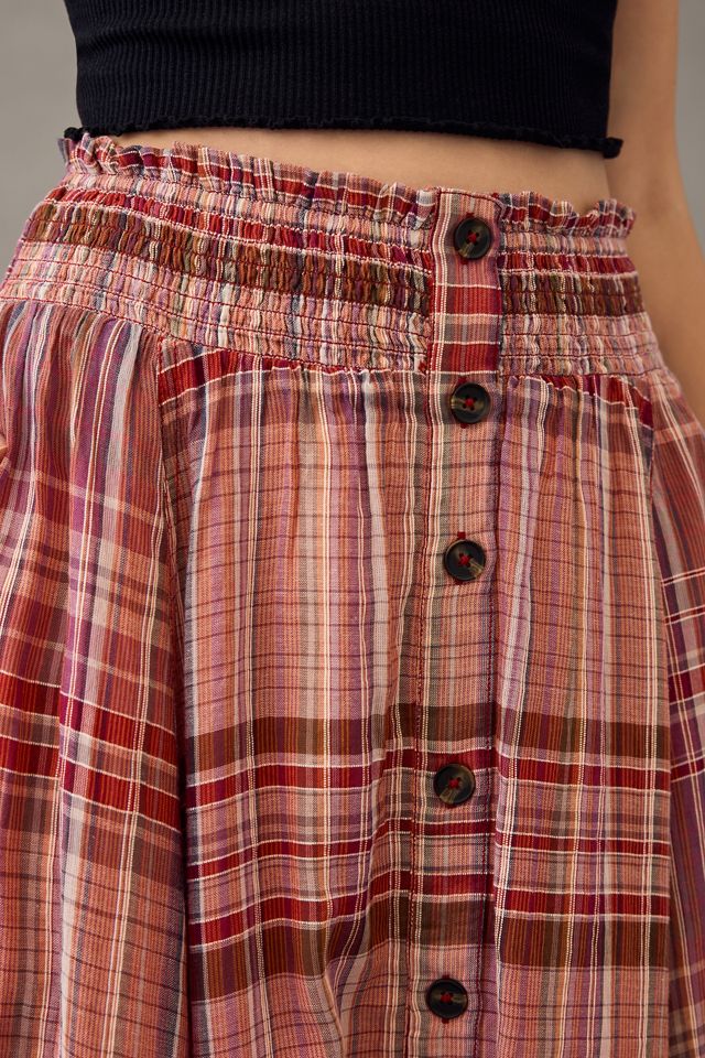Pilcro Dip-Dye Handkerchief Skirt #3
