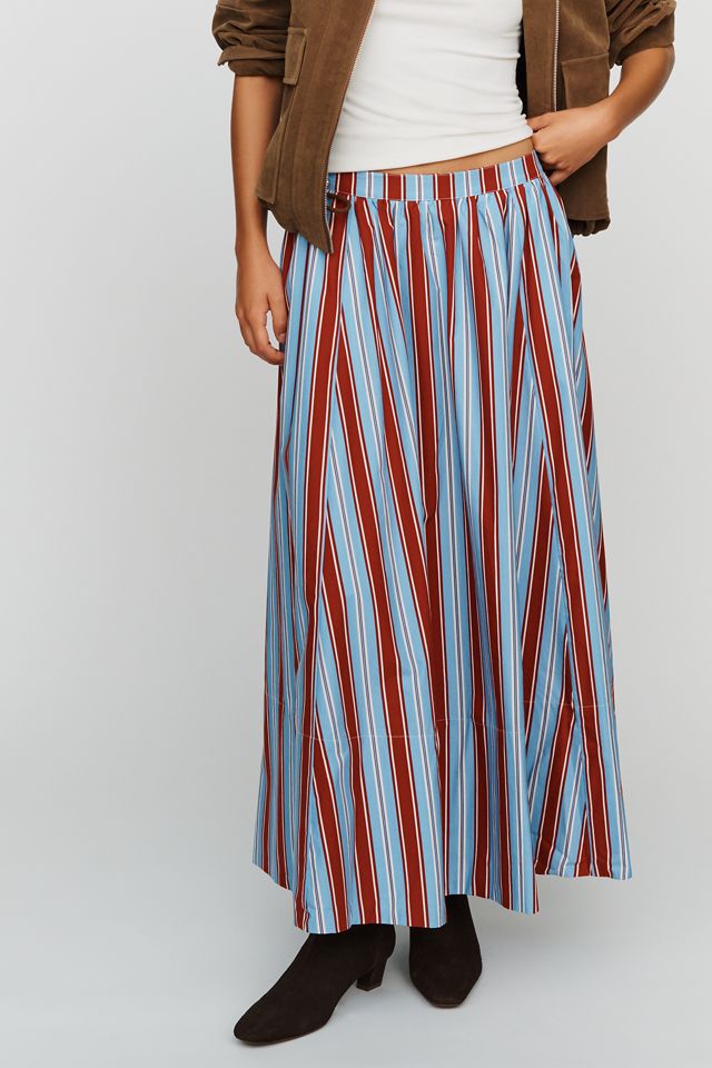 Falda Maxi de Popelina Estampada Jacie de Maeve #1