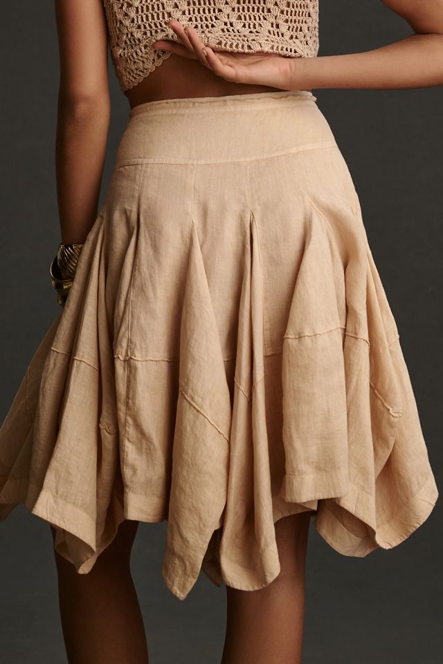 Frida Godet Midi Skirt Posideon