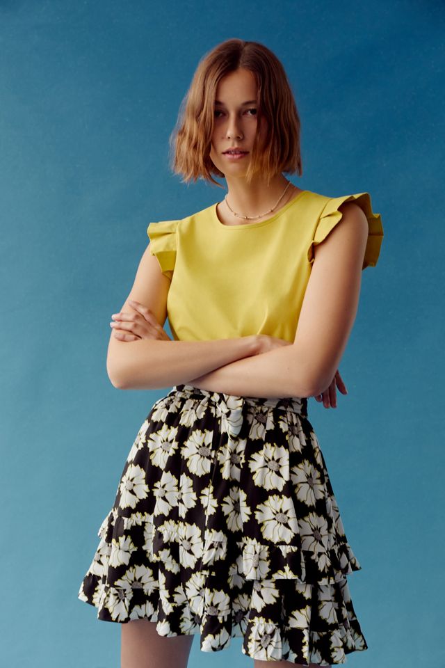 Peter Som for Anthropologie Ruffled Mini Skirt #2