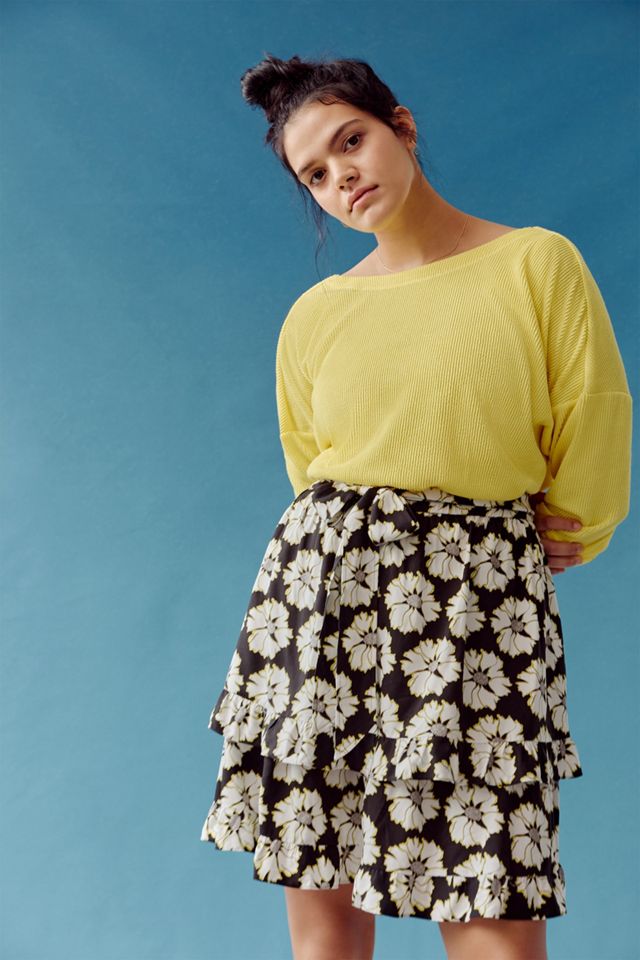 Peter Som for Anthropologie Ruffled Mini Skirt #4