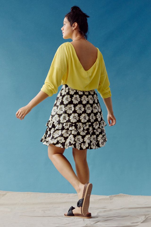 Peter Som for Anthropologie Ruffled Mini Skirt #5