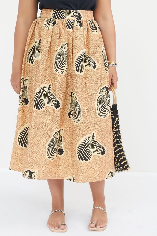 ❤️Anthropologie 2024 SIKA Zebra Kids Skirt