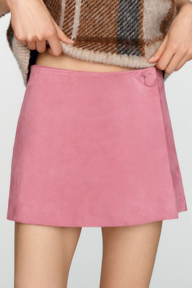 Maeve Suede Skort #1