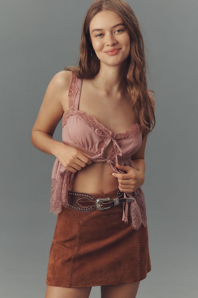 Retrofete Juana Suede Mini Skirt #2