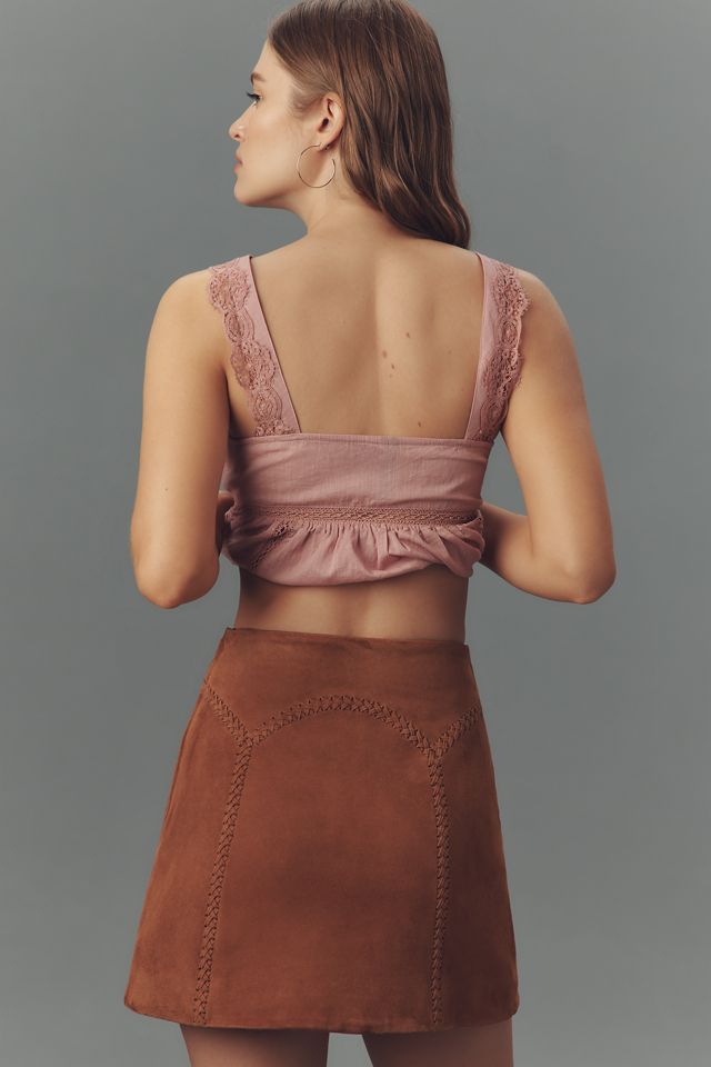 Retrofete Juana Suede Mini Skirt #3