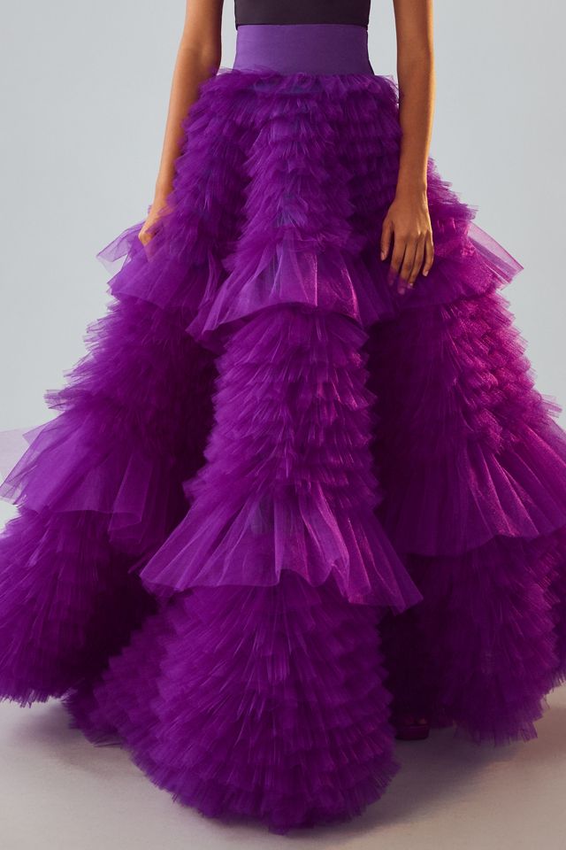 Morphine Fashion Layered Tulle Skirt #1