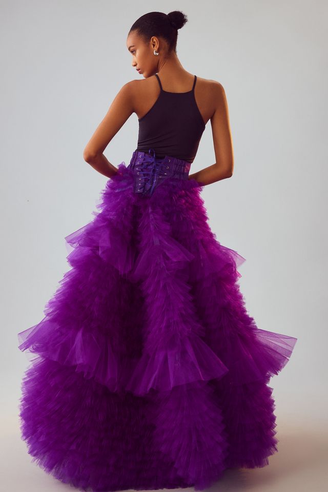 Morphine Fashion Layered Tulle Skirt #2