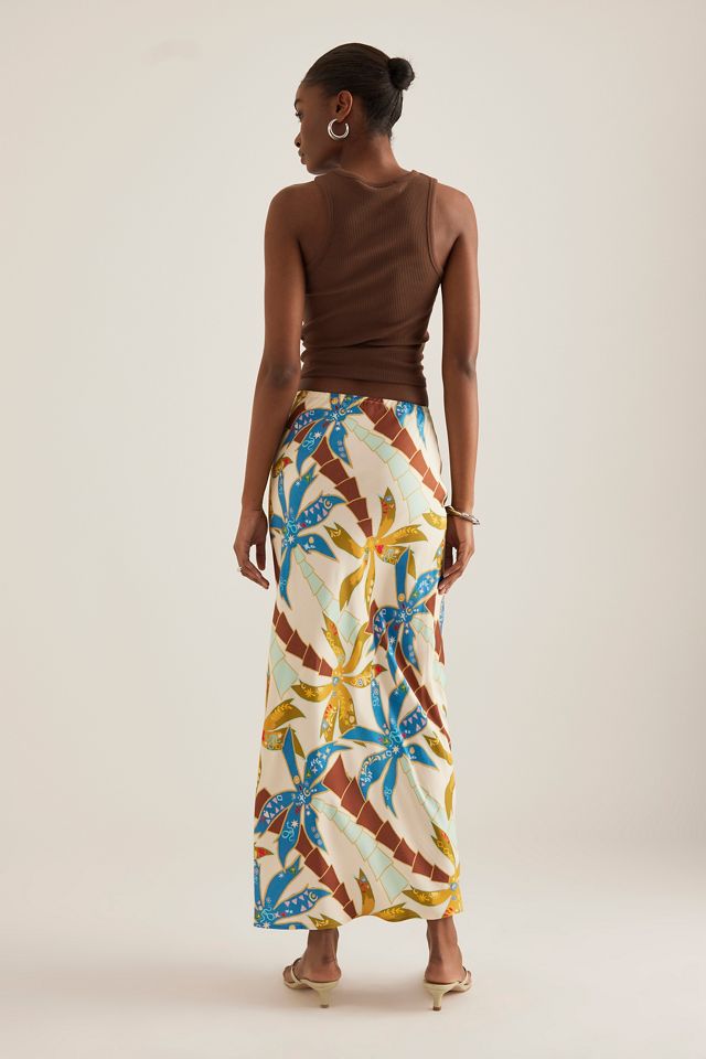 Falda Maxi Dorris Palm de Never Fully Dressed #1