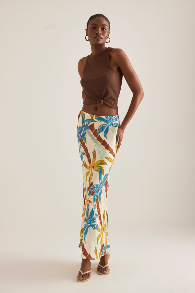 Falda Maxi Dorris Palm de Never Fully Dressed #3