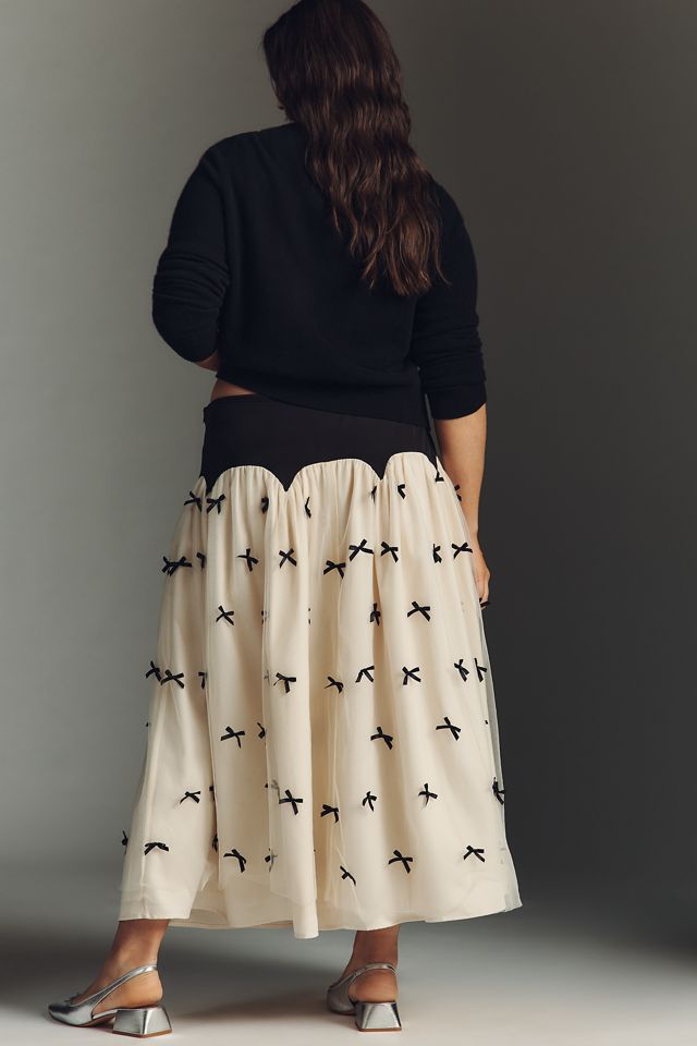 Never Fully Dressed Monika Bow Maxi Skirt #2