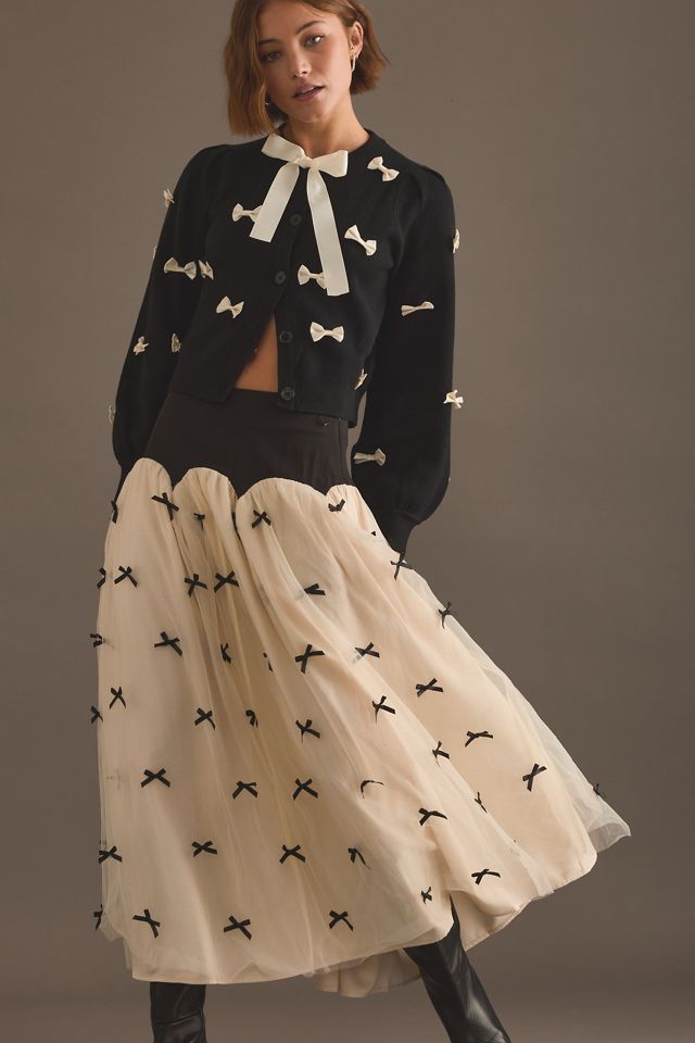 Never Fully Dressed Monika Bow Midi Skirt #2