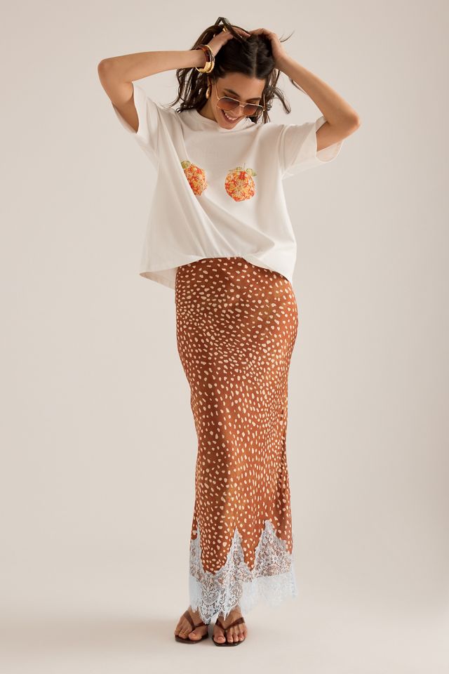 Never Fully Dressed Deer Print Maeva Midi Skirt #3