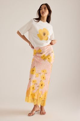 Never Fully Dressed Fawn Poppy Maeva Slip Skirt