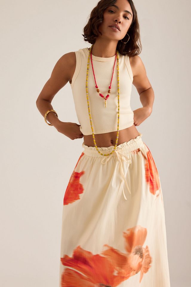 Gonna Lunga Never Fully Dressed a Fiori Sfumati #3