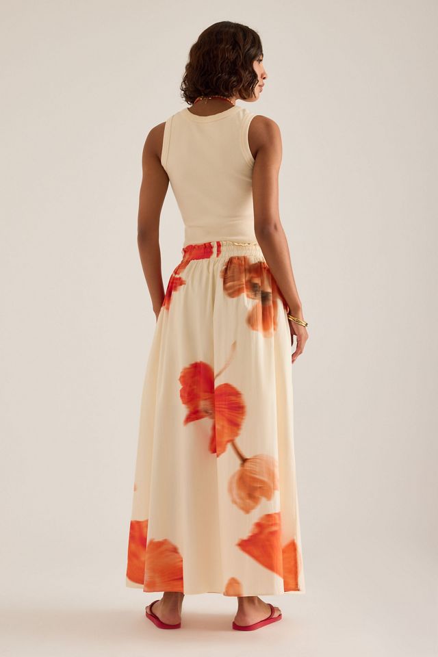 Gonna Lunga Never Fully Dressed a Fiori Sfumati #4