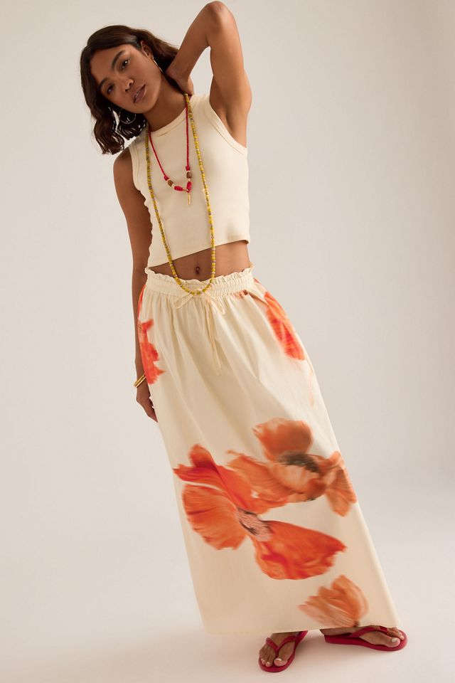 Gonna Lunga Never Fully Dressed a Fiori Sfumati #1